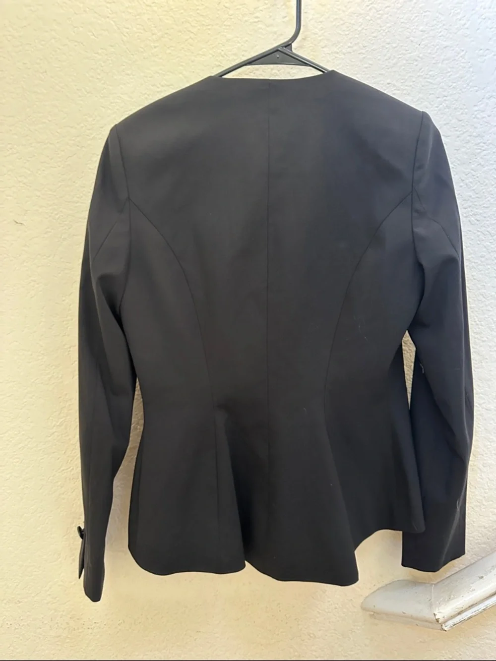 Classic D Uniforms Wool Black Blazer Jacket (Dior employee brand)
